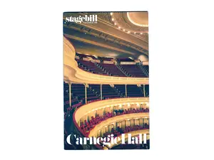 Carnegie Hall November 1988